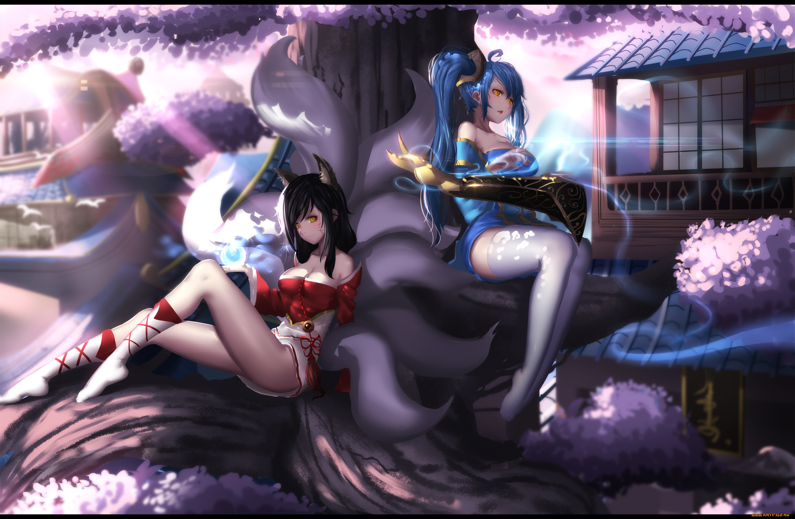 , ,  , , , ahri, sona